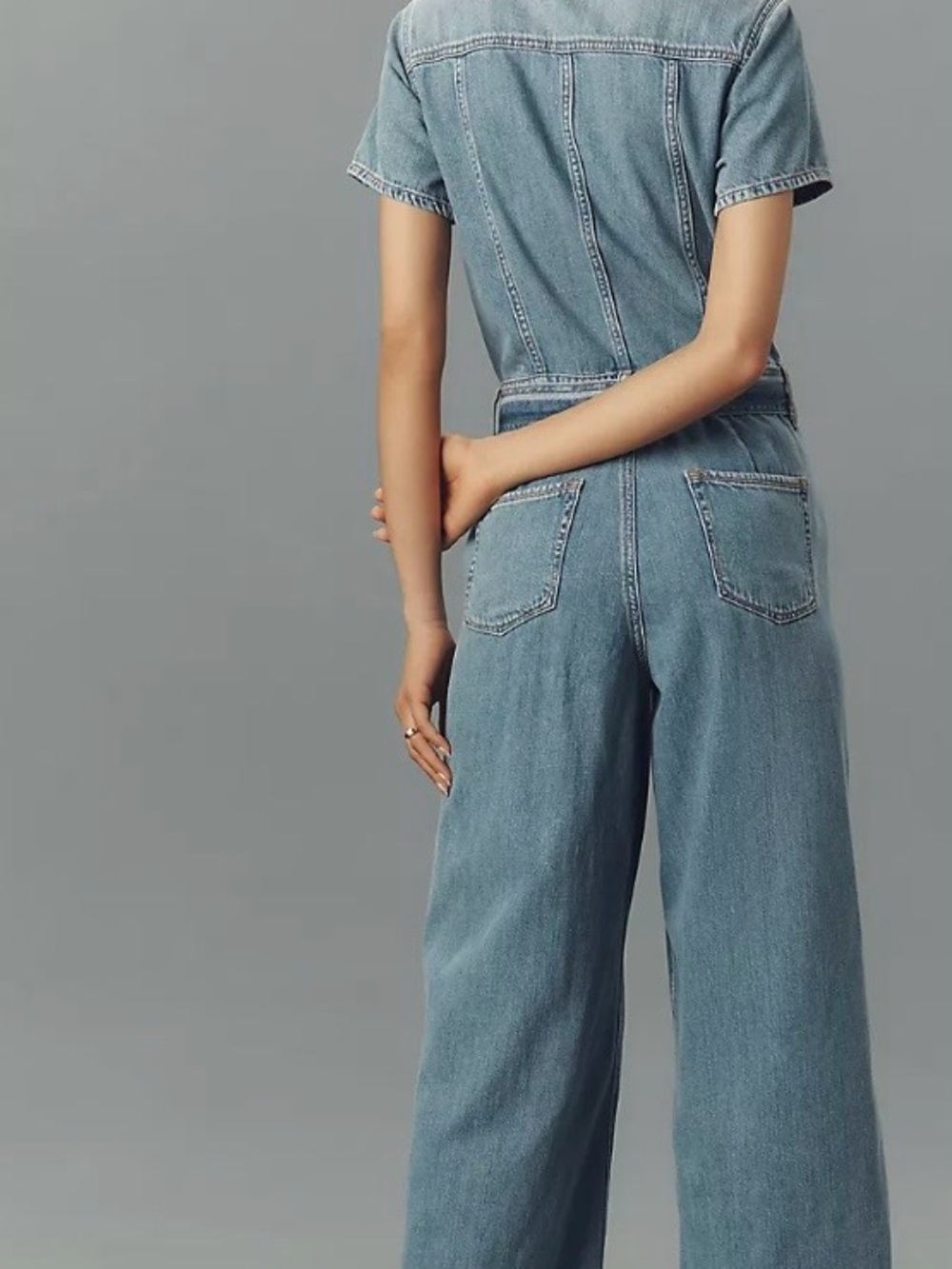 NWT Good American Denim jumpsuit - Picture 8 of 16